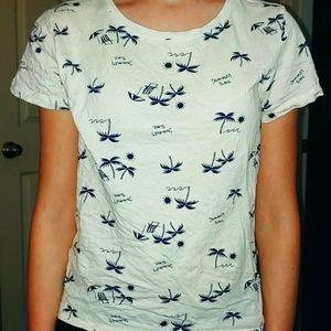 Girl's old navy high low shirt size 10/12